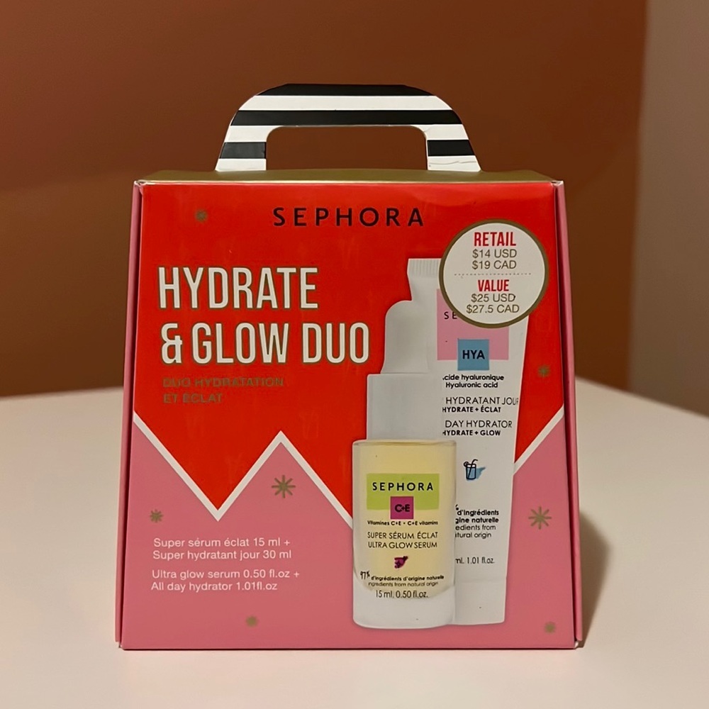 Sephora Hydrate and Glow Duo Gift Set